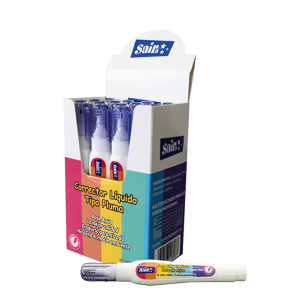 CORRECTOR TIPO PLUMA 7ML CAJA C/12 PZAS