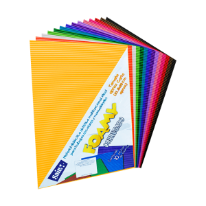 FOAMY CORRUGADO T/CARTA PAQ C/10