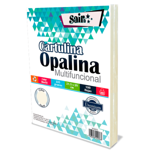 CARTULINA OPALINA COLOR MARFIL – 225g Tamaño Carta