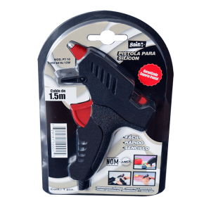 PISTOLA PARA SILICÓN CHICA PT-10 NEGRA