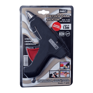 PISTOLA PARA SILICÓN GRANDE G-250 NEGRA